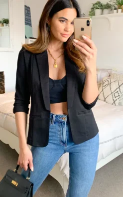 Fitted Tailored Blazer