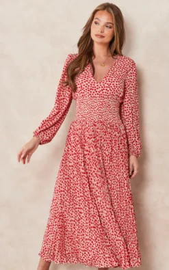 Traffic People Trials And True Romance Aurora Dress In Red