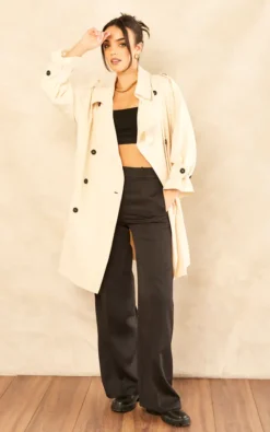 Cream Trenchcoat