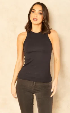 JJXX Sleeveless Tank Top In Black