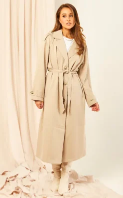 ONLY Trench Coat In Beige