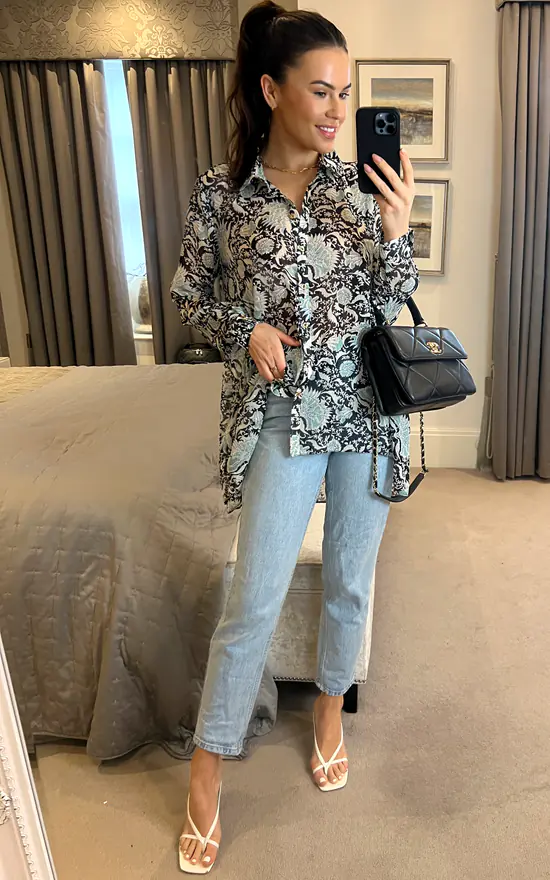 Lauren Blouse In Paisley Print - Image 3